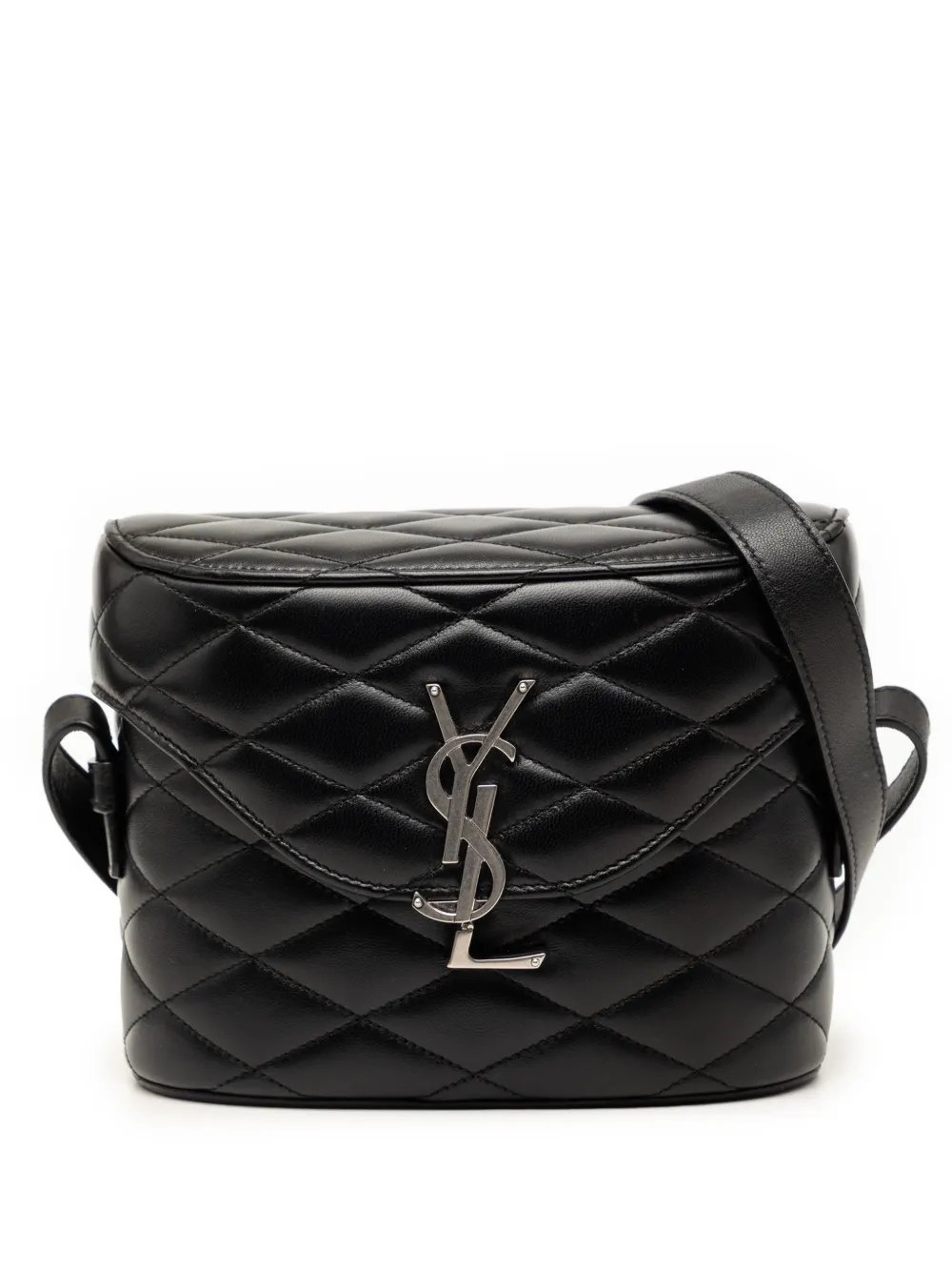2022 Quilted Lambskin Monogram June Box Bag crossbody bag