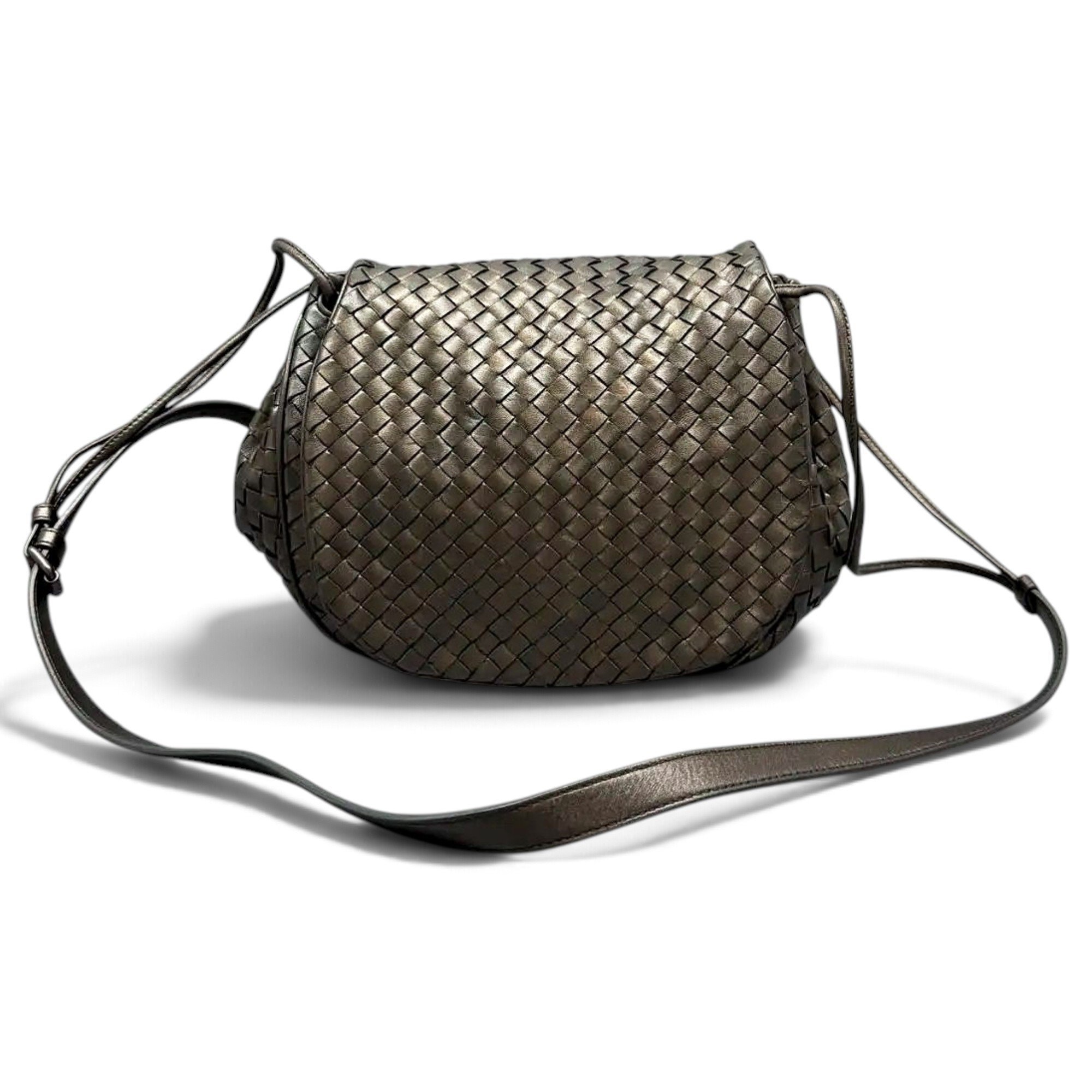 Leather crossbody bag