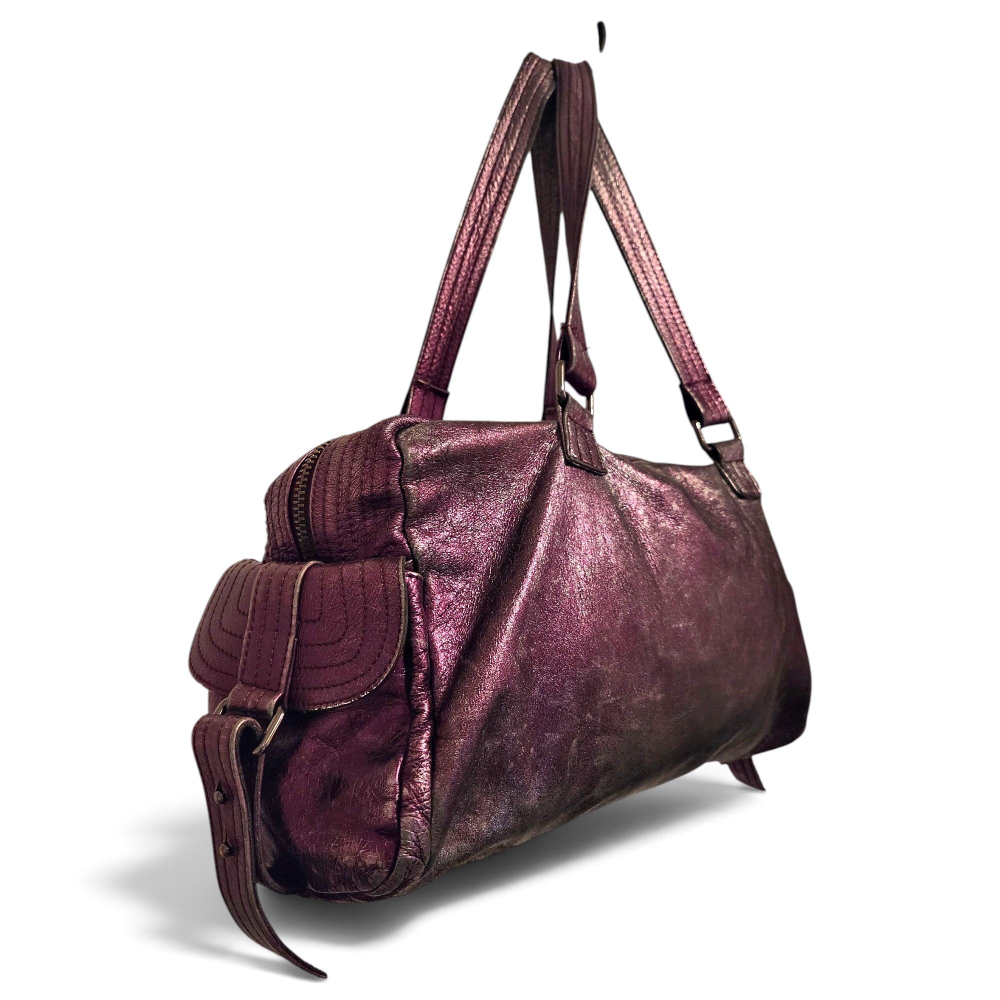 Leather handbag