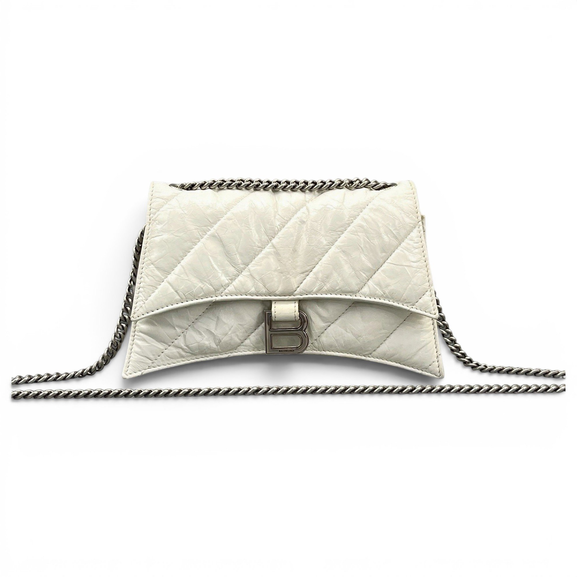 Balenciaga Hourglass leather crossbody bag