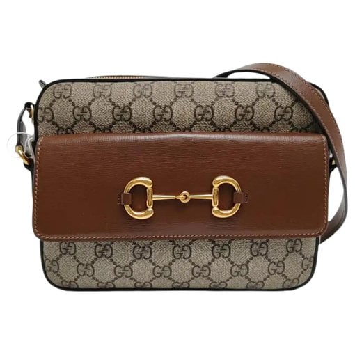 Handle Horsebit 1955 leather handbag