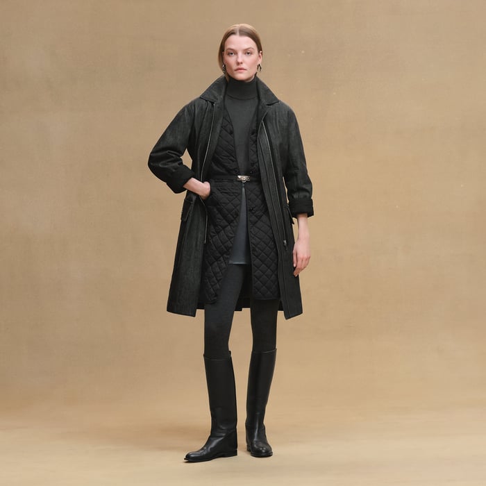 Gris Carbone Modular Car Coat