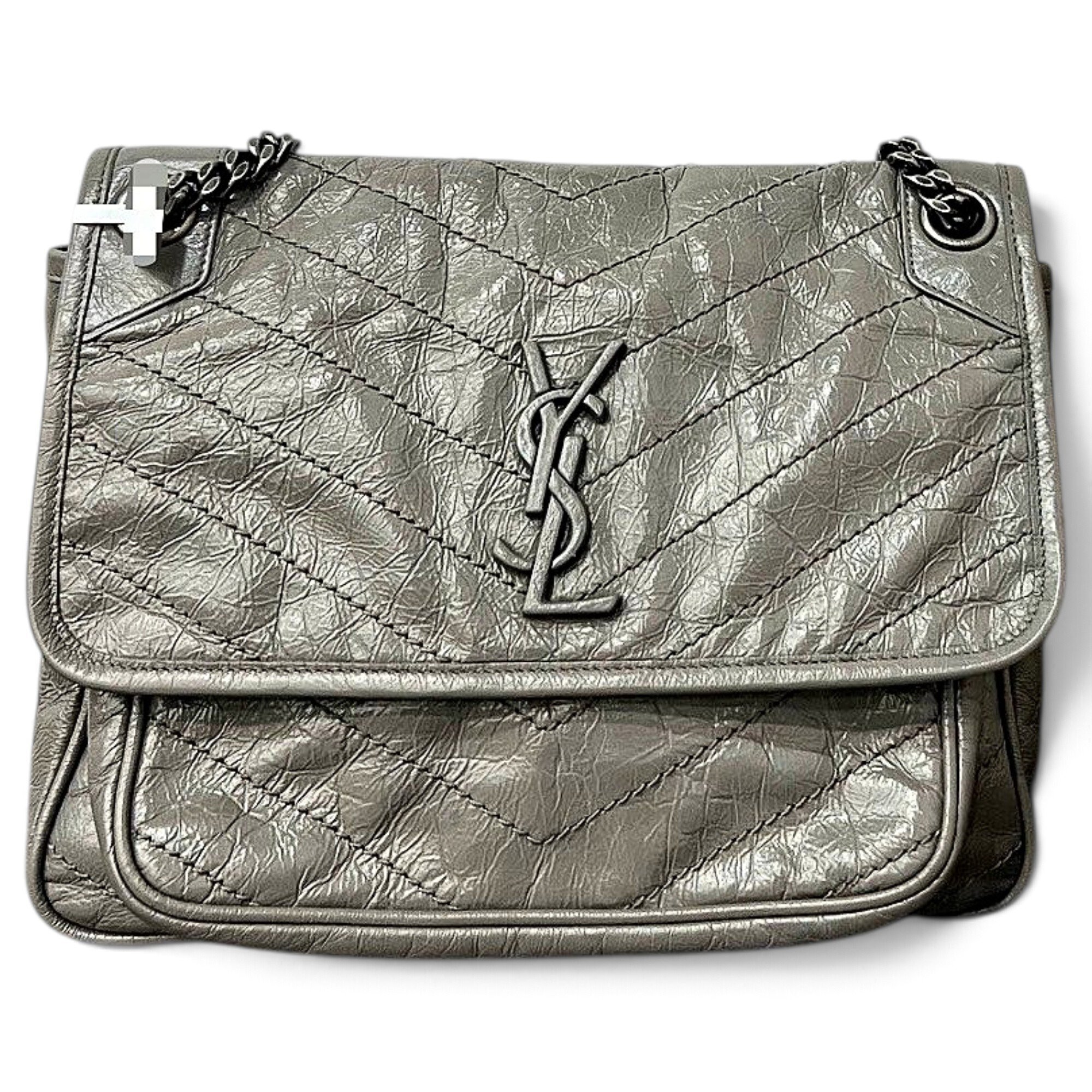 Niki leather crossbody bag
