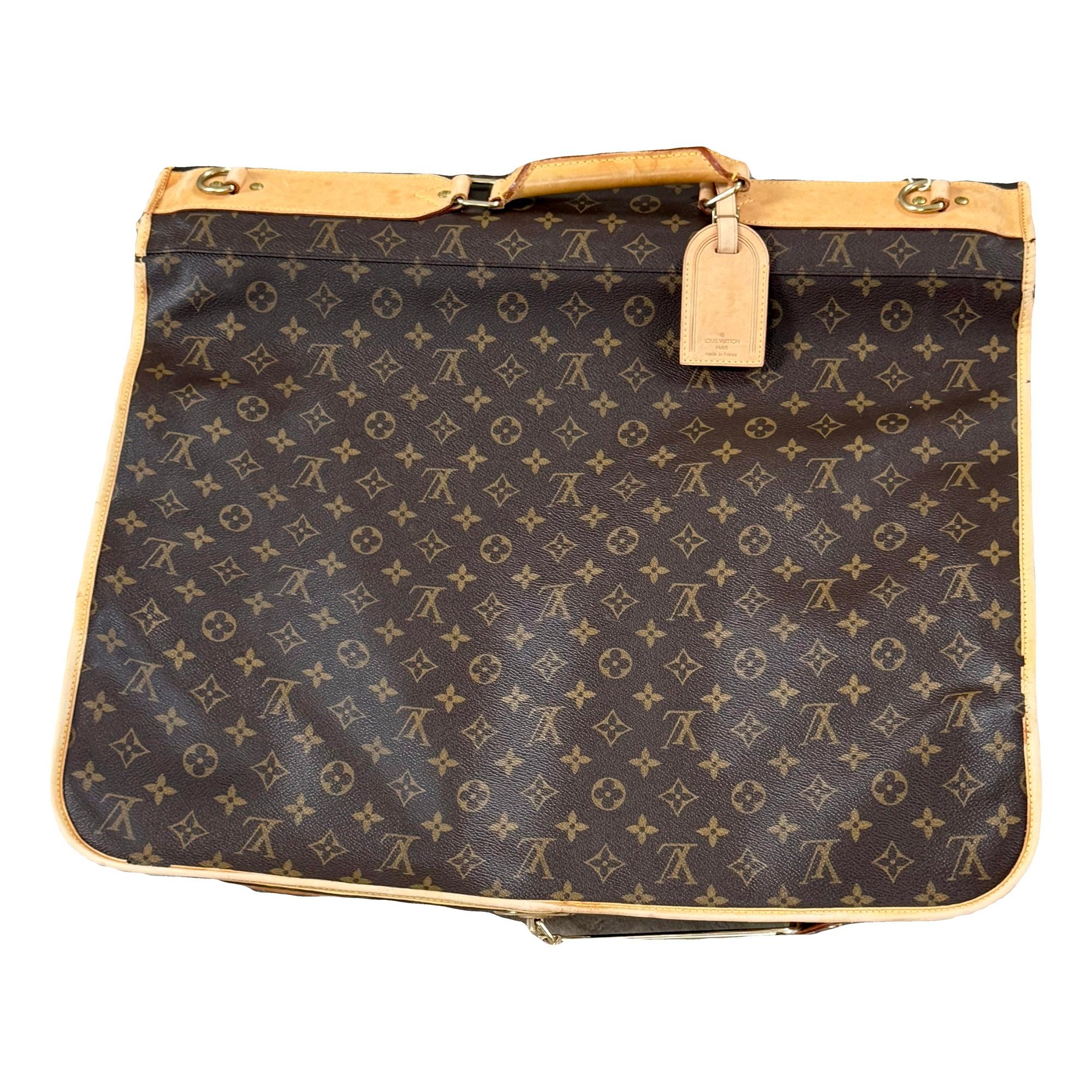 Vegan leather travel bag