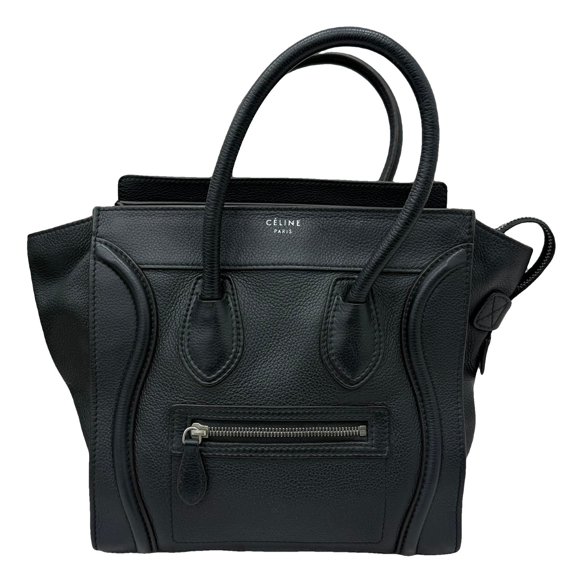 Luggage leather handbag