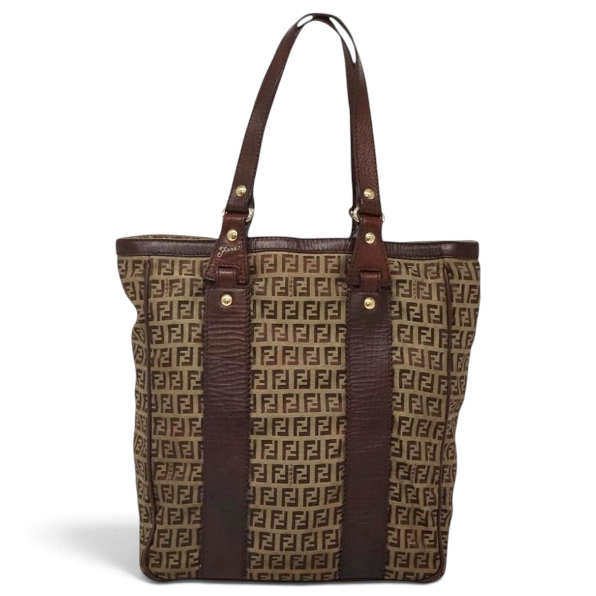 Leather tote
