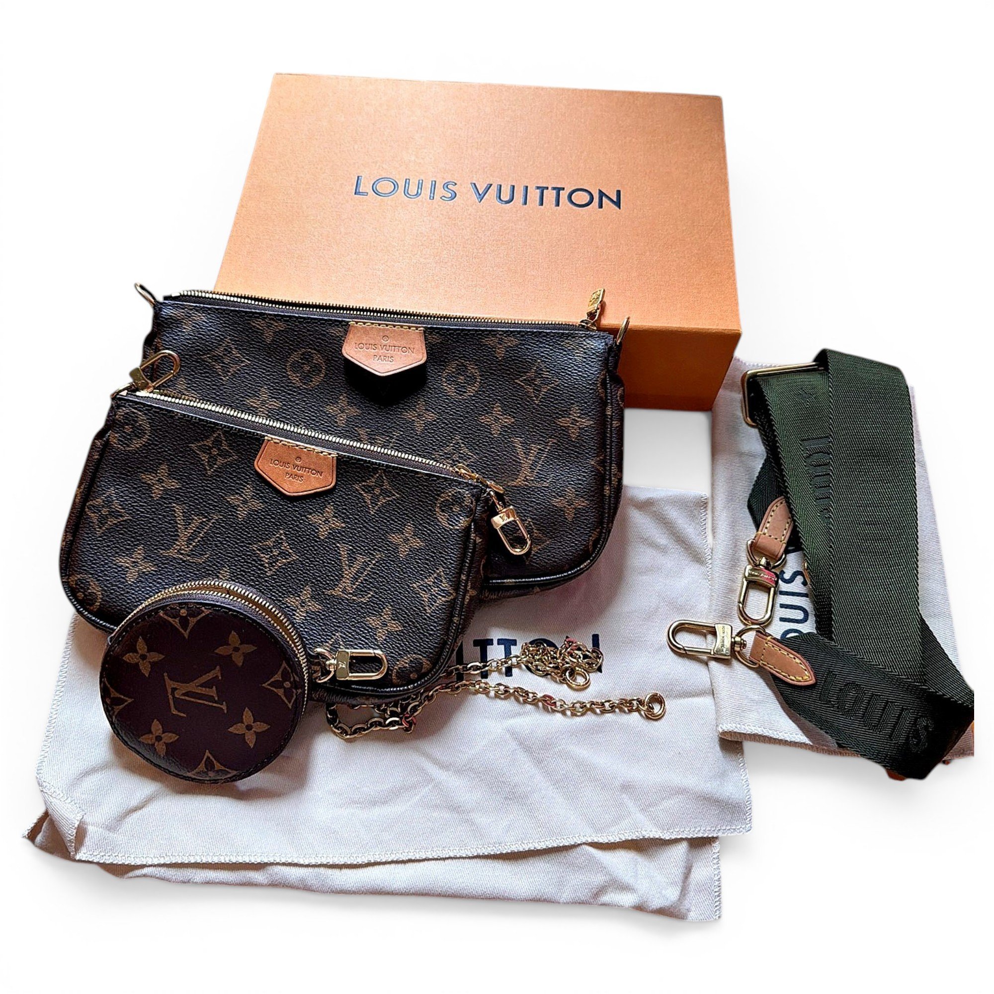 Multi Pochette Accessoires leather crossbody bag