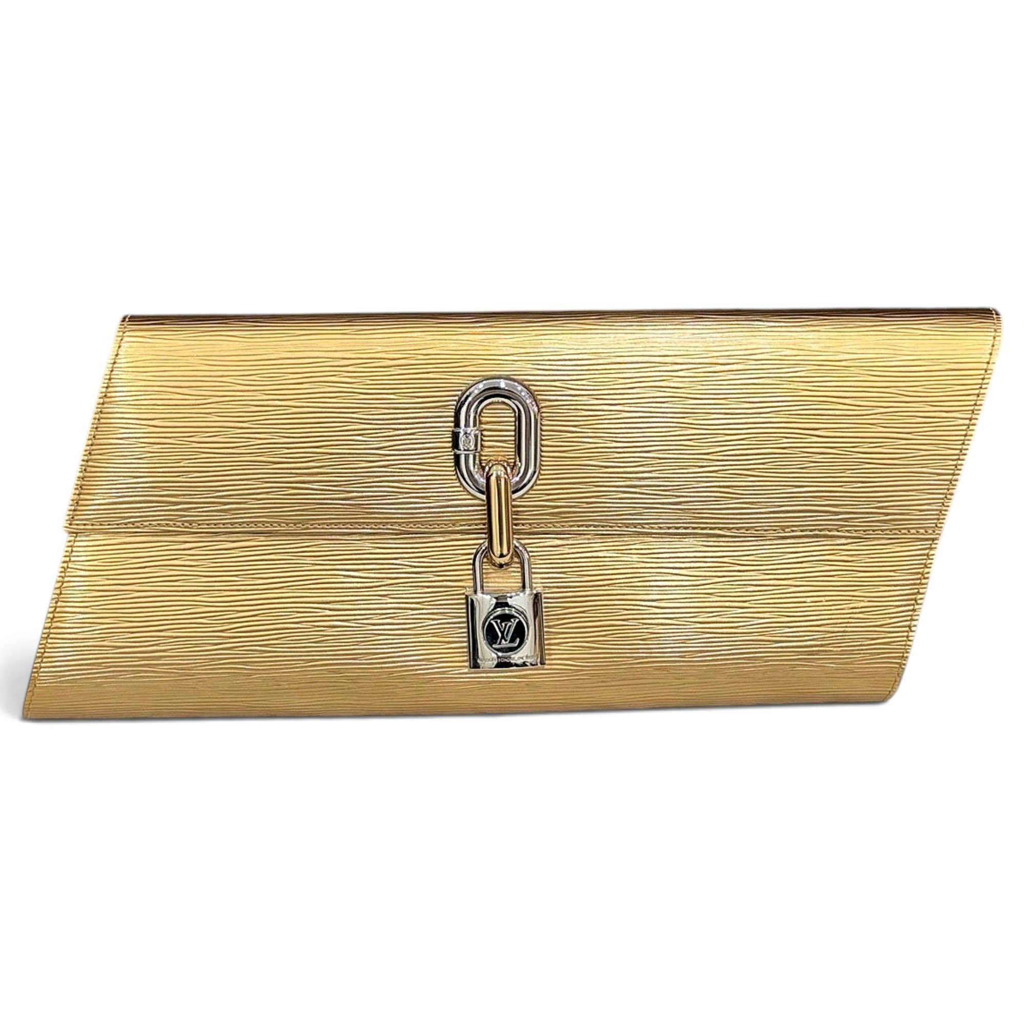 Sobe leather clutch bag