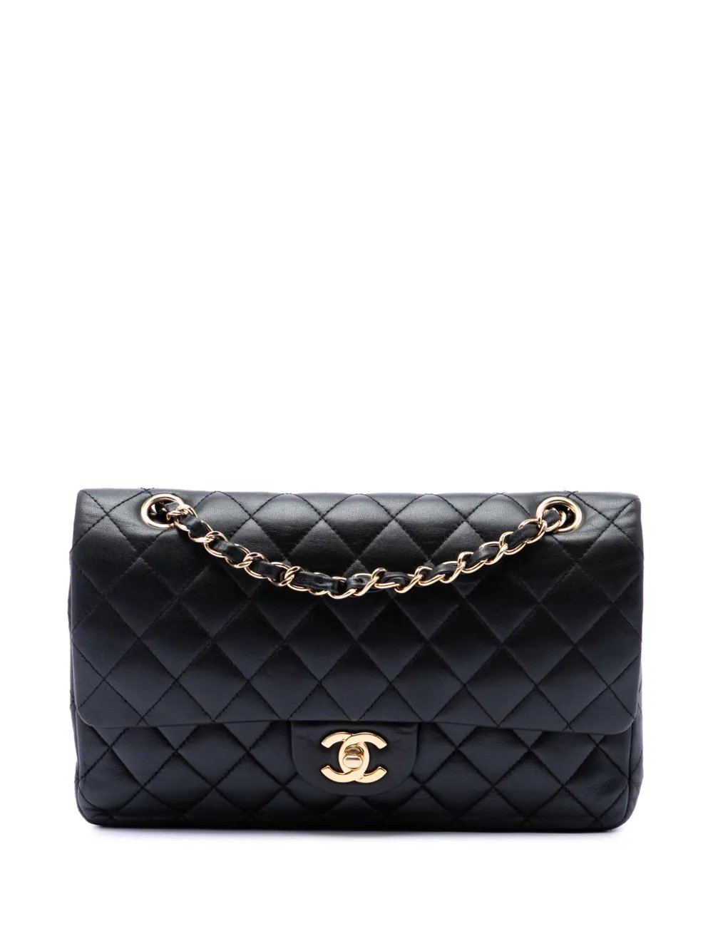 2010-2011 Medium Classic Lambskin Double Flap shoulder bag