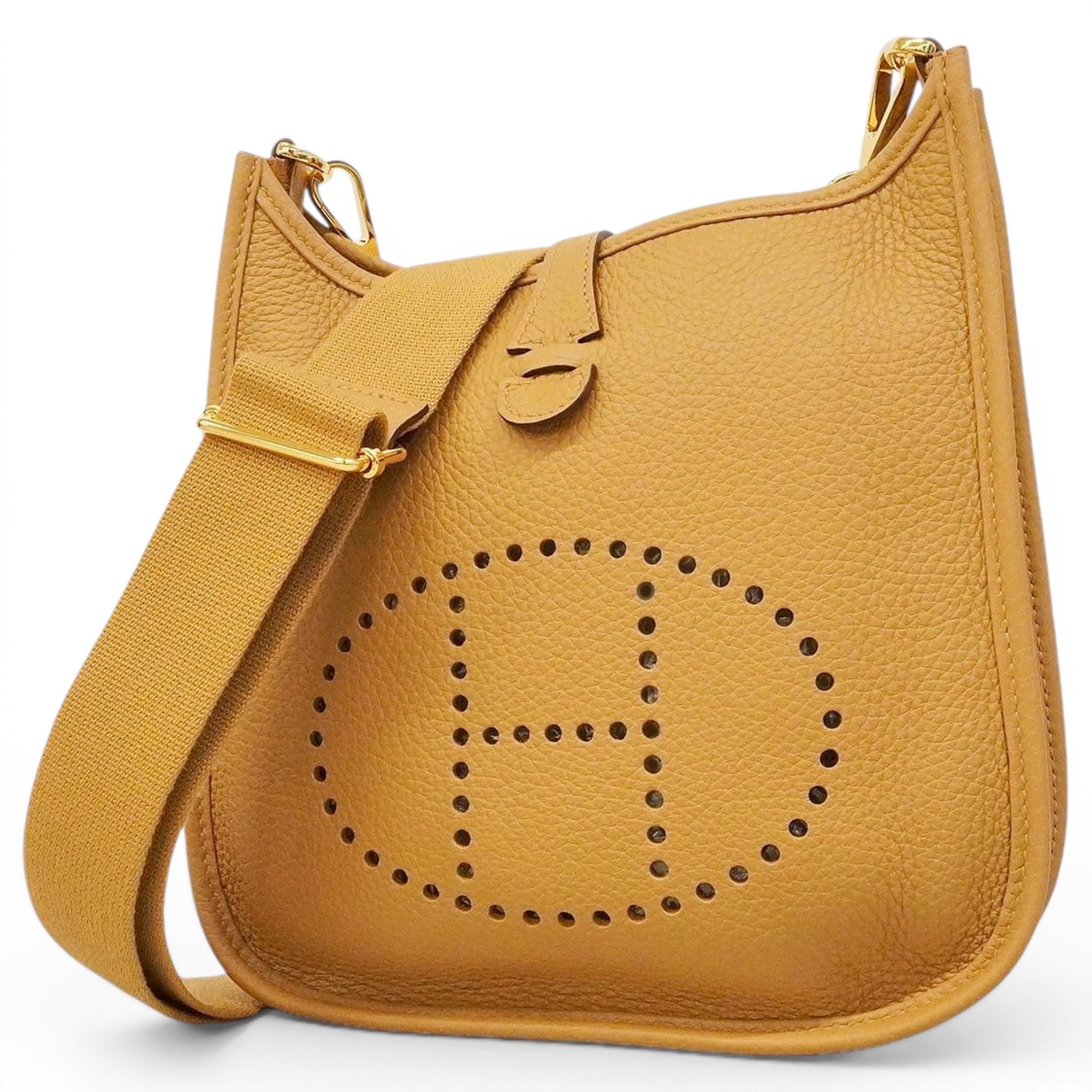 Evelyne leather handbag