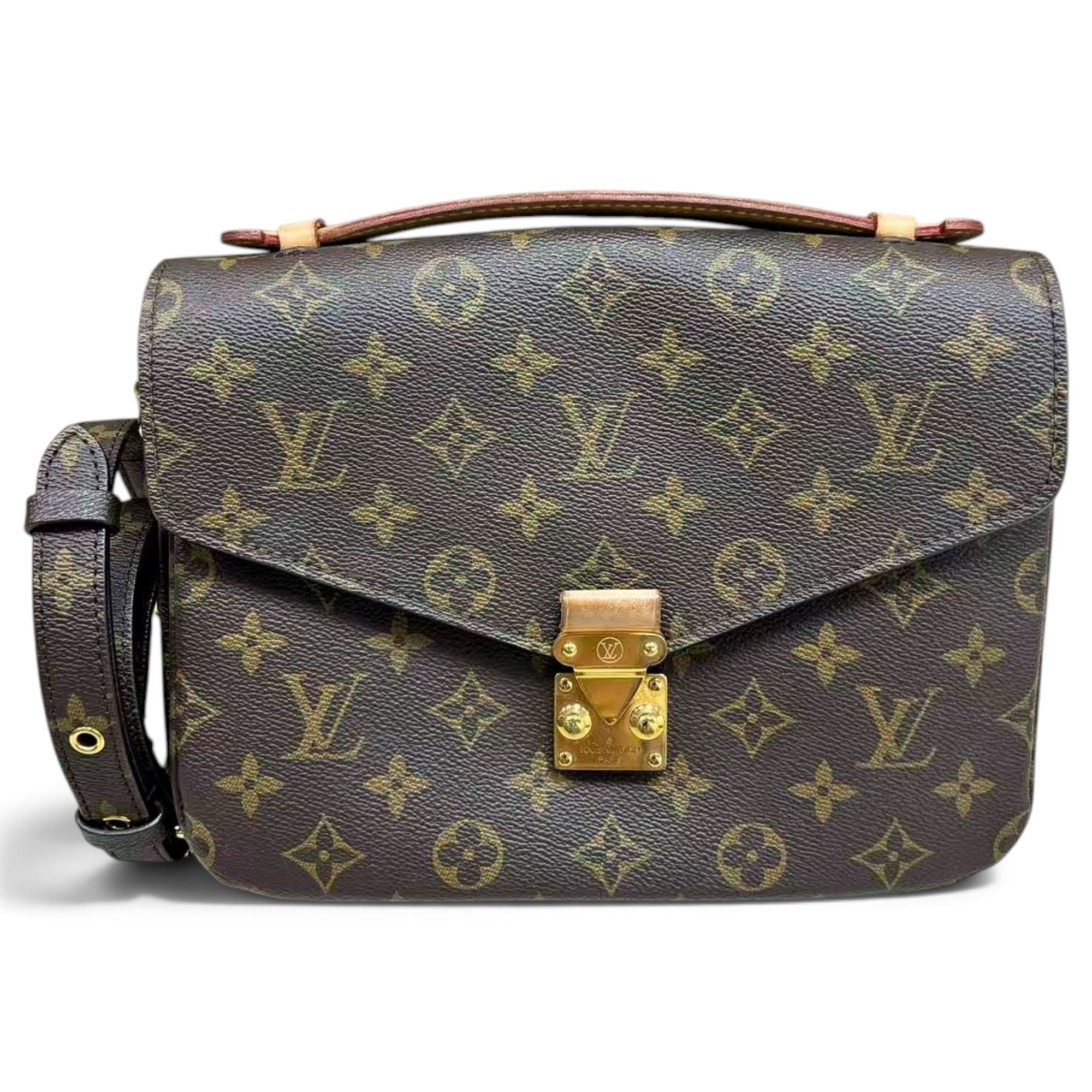 Metis leather handbag
