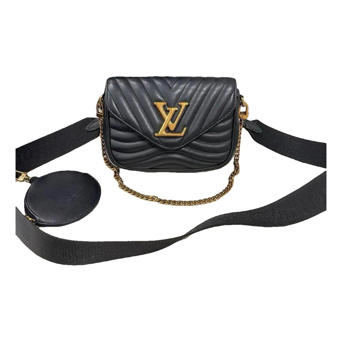 Multi-Pochette New Wave leather crossbody bag