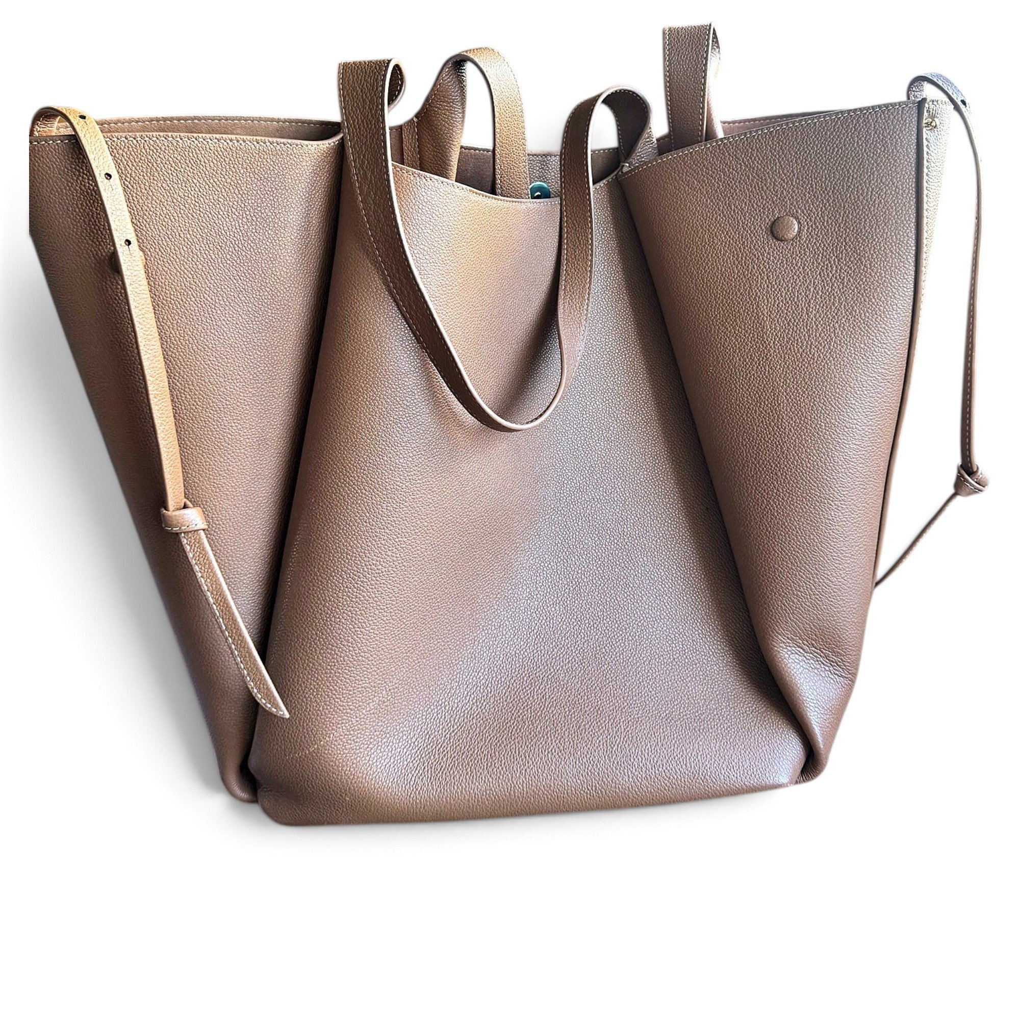 Polene Le Cabas leather tote