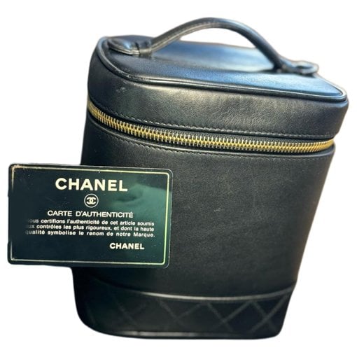 Chanel Vanity leather handbag