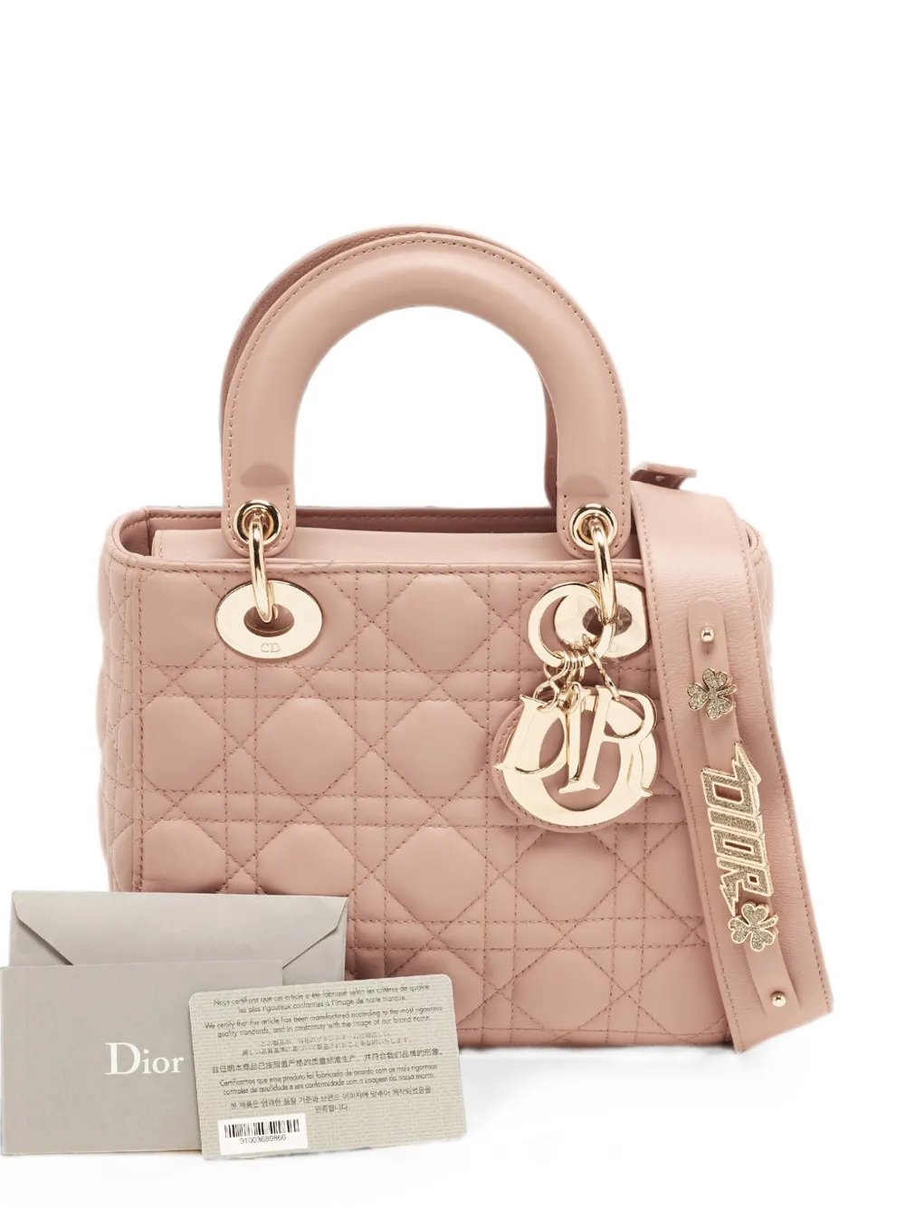 2022 small Lady Dior cannage tote bag
