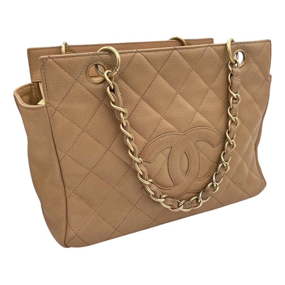Petite Shopping Tote leather handbag