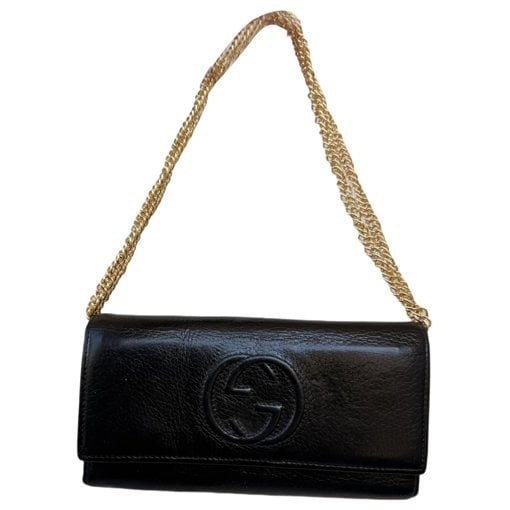 Gucci Soho leather clutch bag