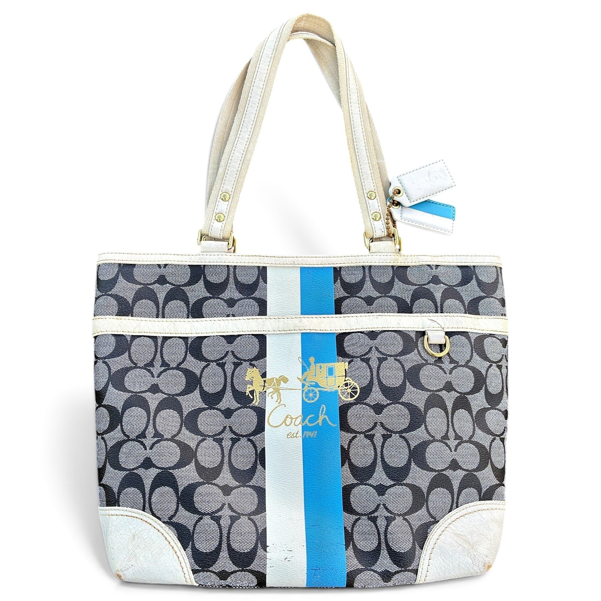 Signature Sufflette leather tote
