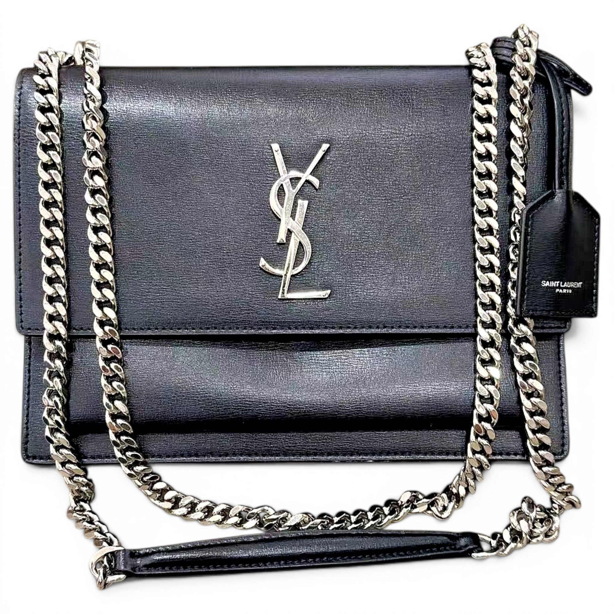 Sunset leather crossbody bag