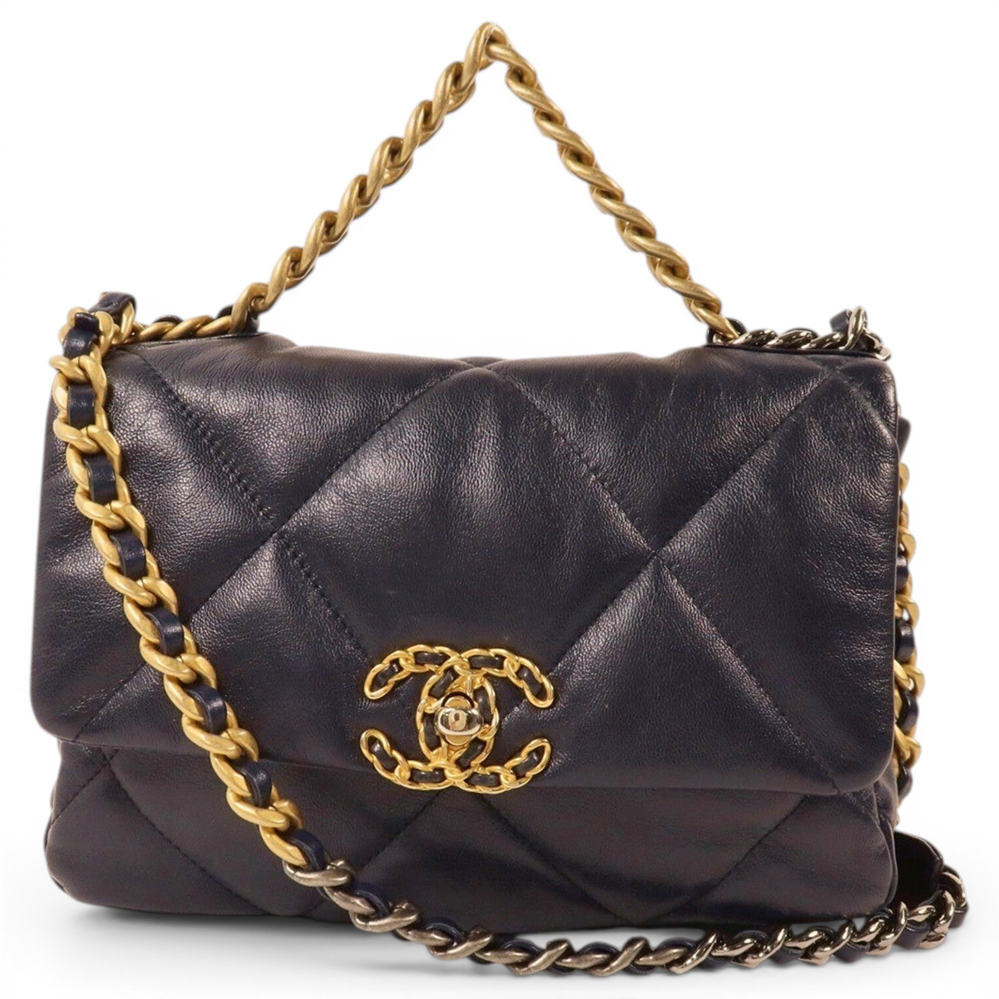 Chanel 19 leather handbag