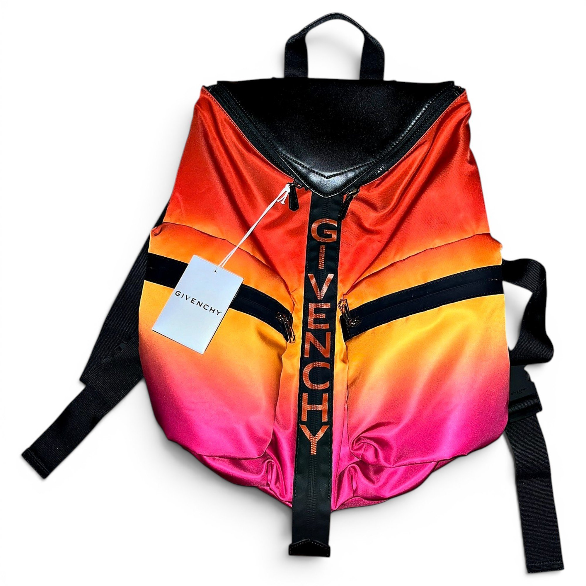 Leather backpack