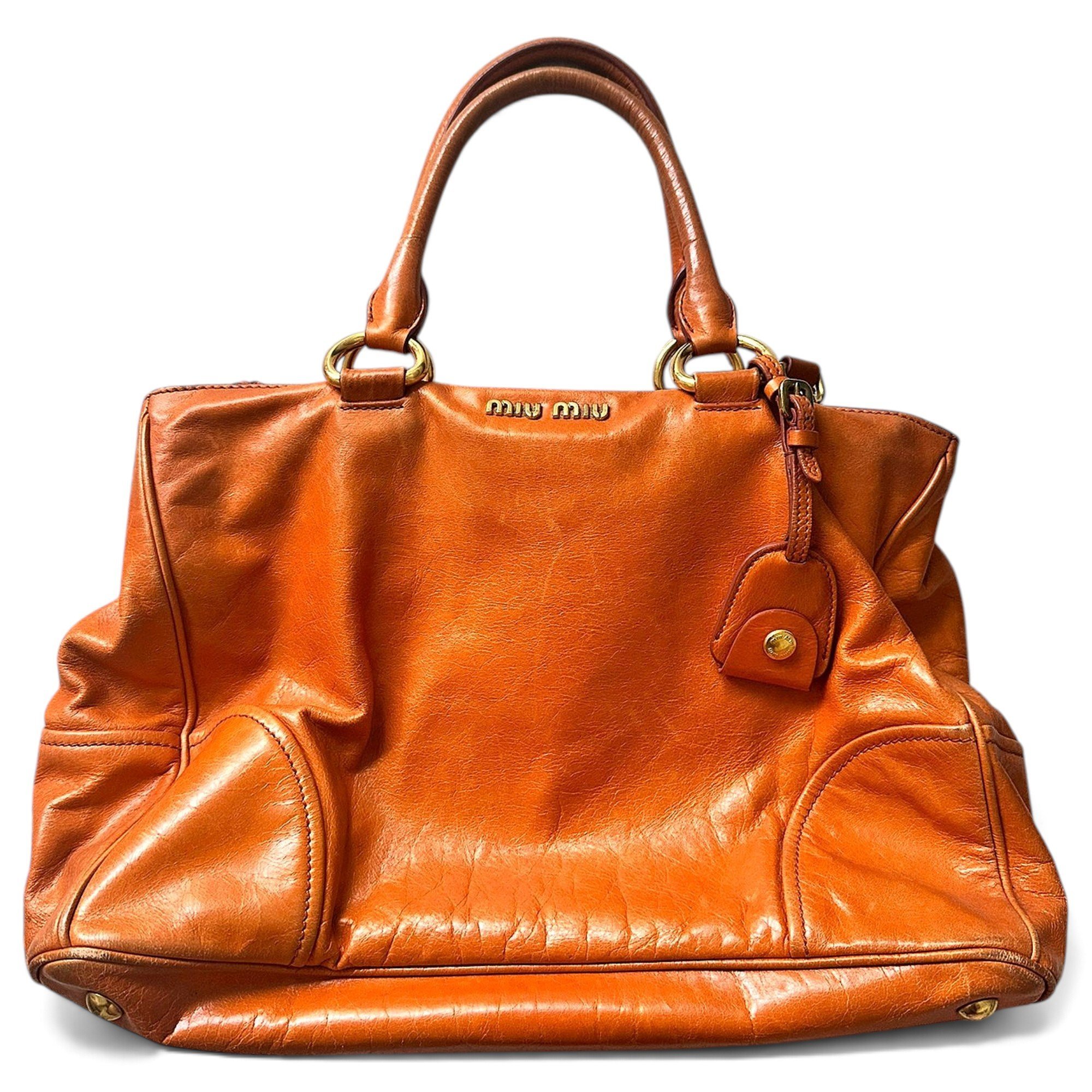 Vitello leather handbag