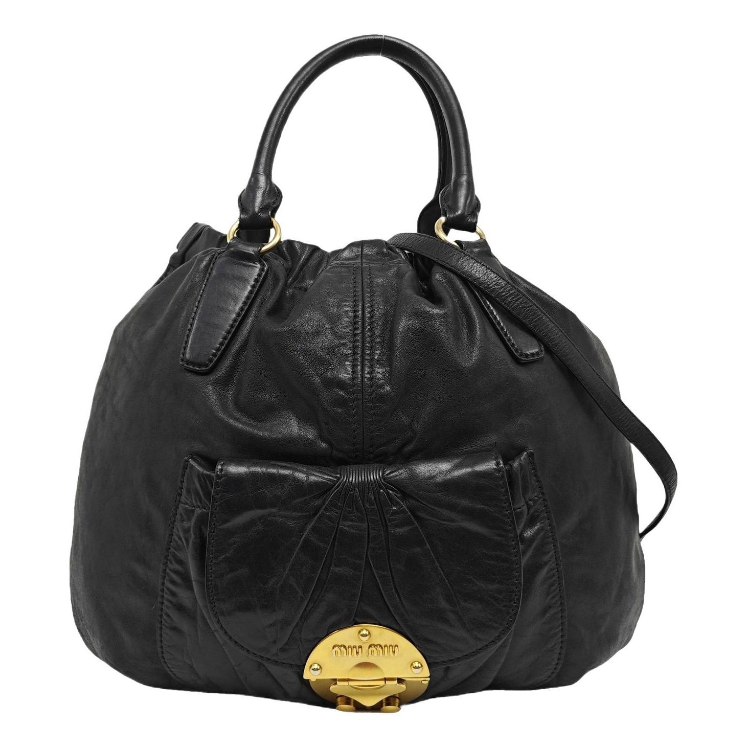 Leather handbag