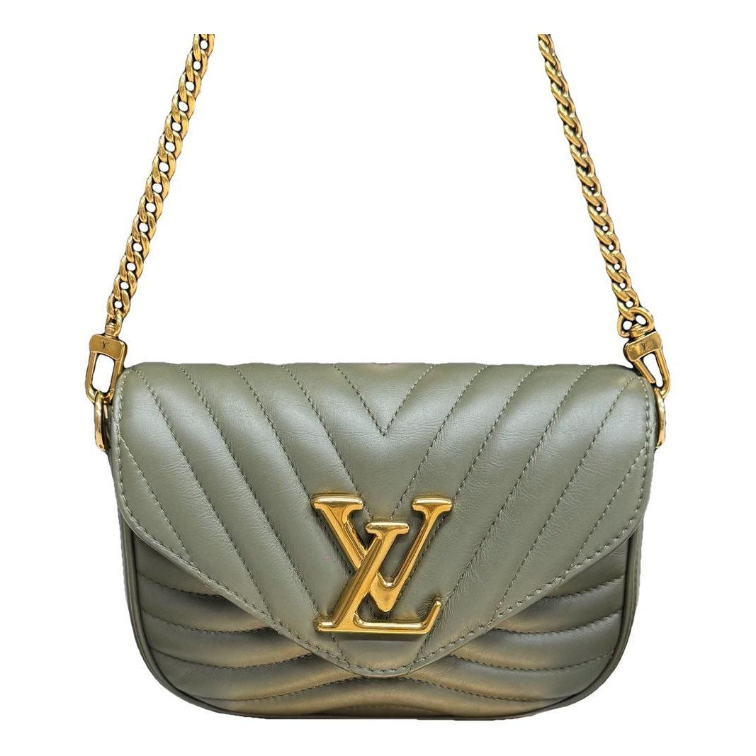 New Wave leather handbag