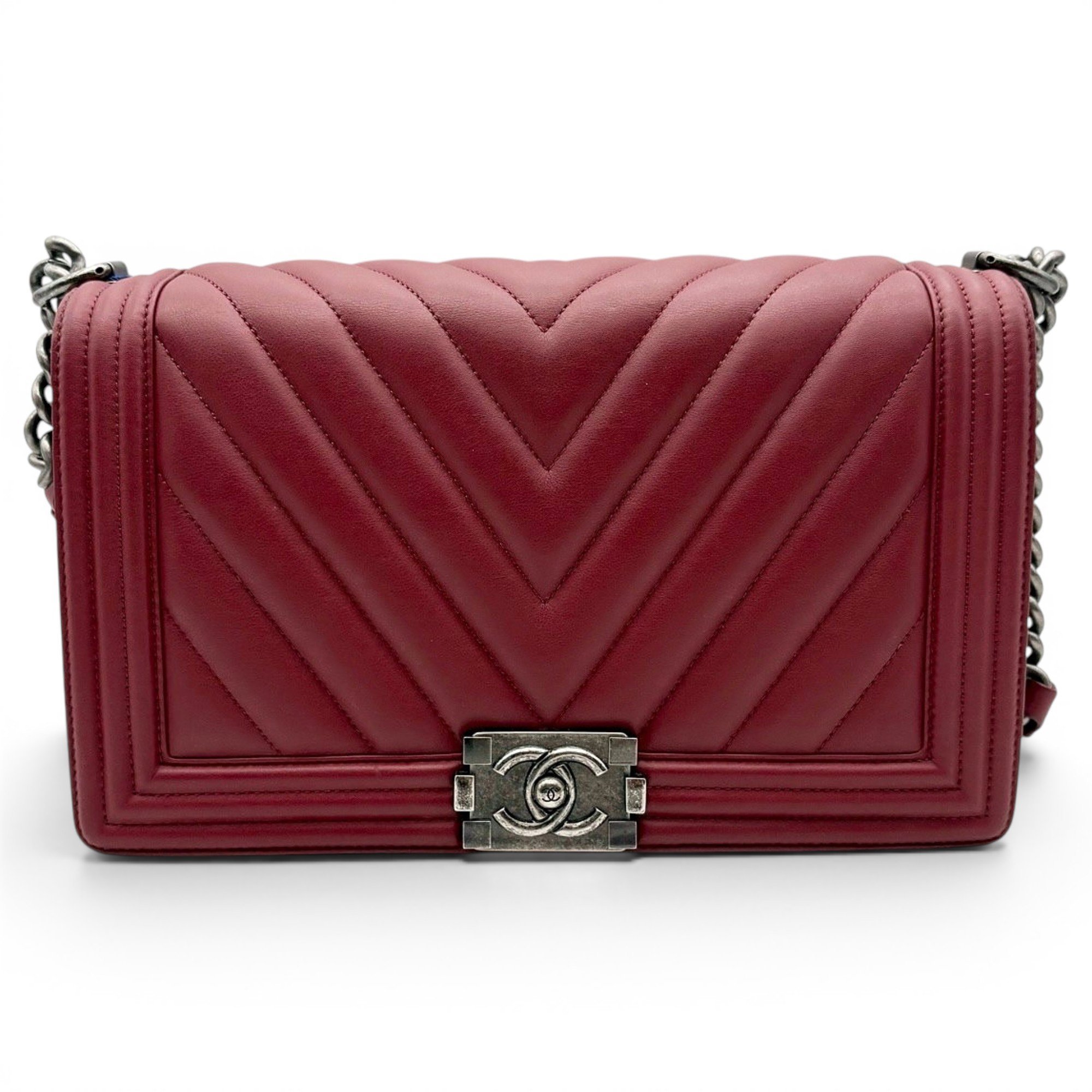 Boy leather crossbody bag