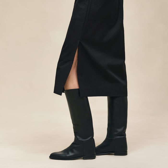 Noir Pochon Skirt