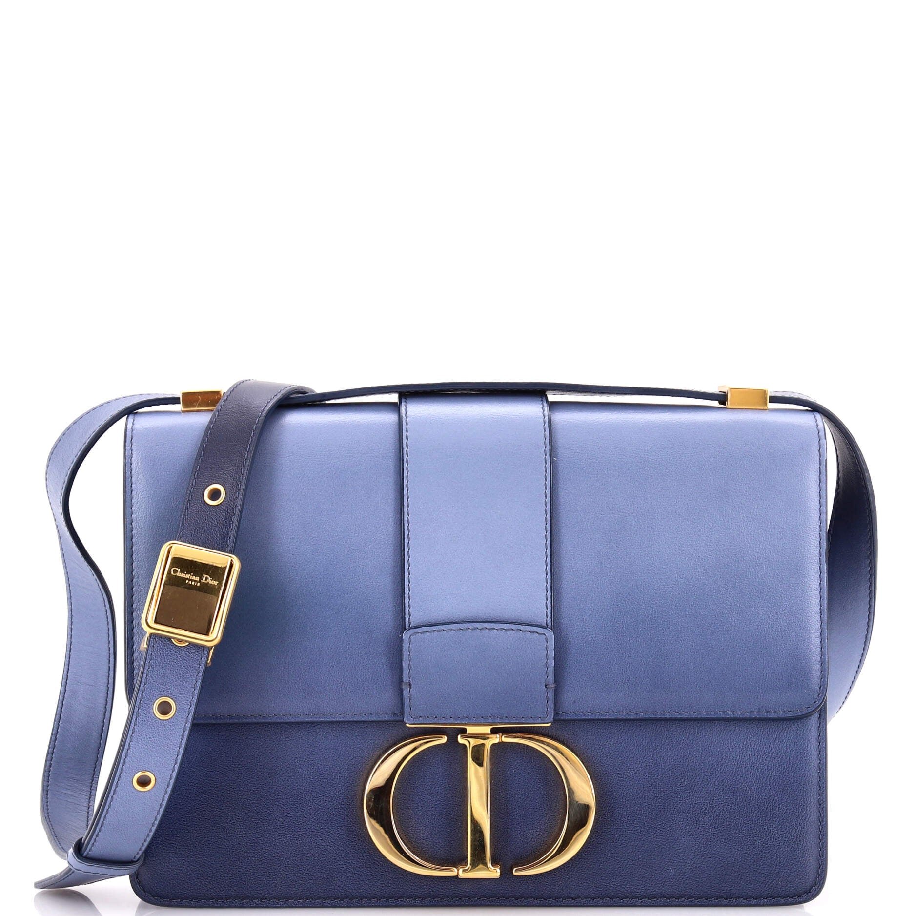 30 Montaigne Flap Bag Gradient Leather