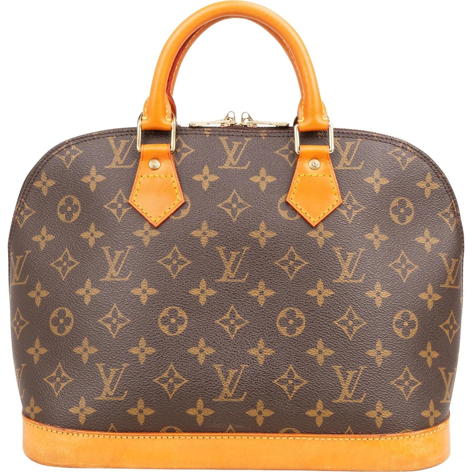 Alma leather handbag