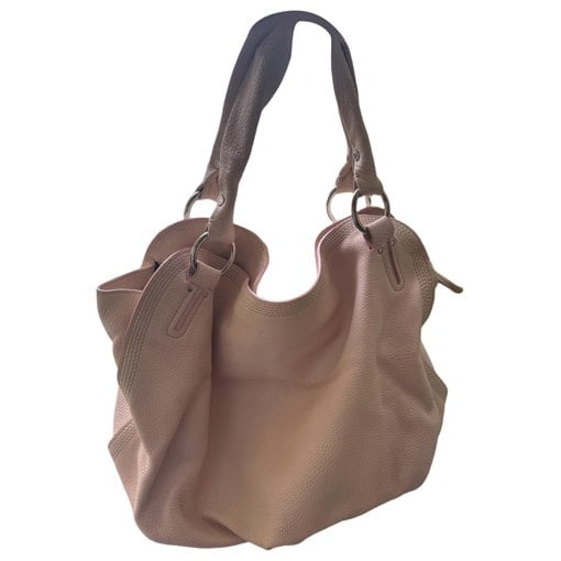 Hobo leather handbag