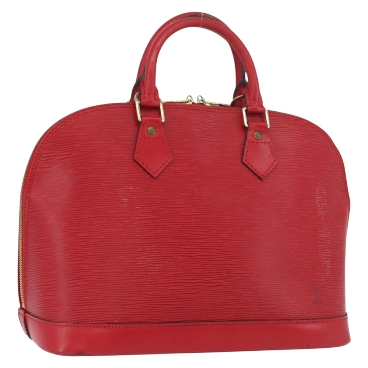 Alma leather handbag