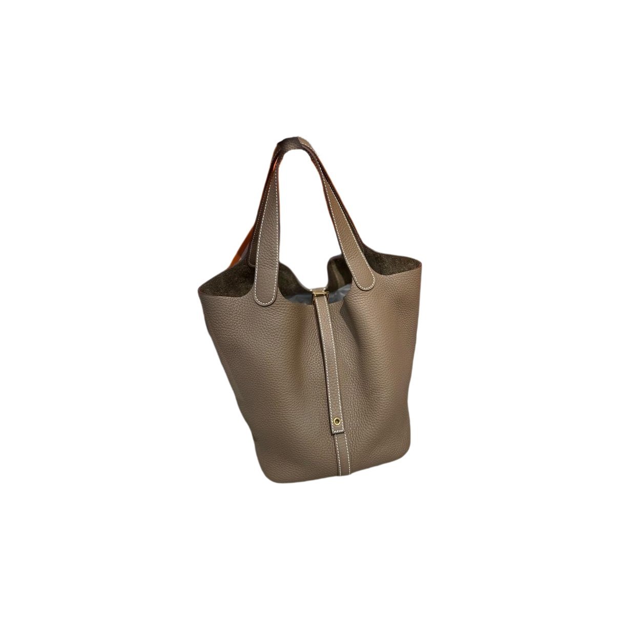 Picotin leather handbag