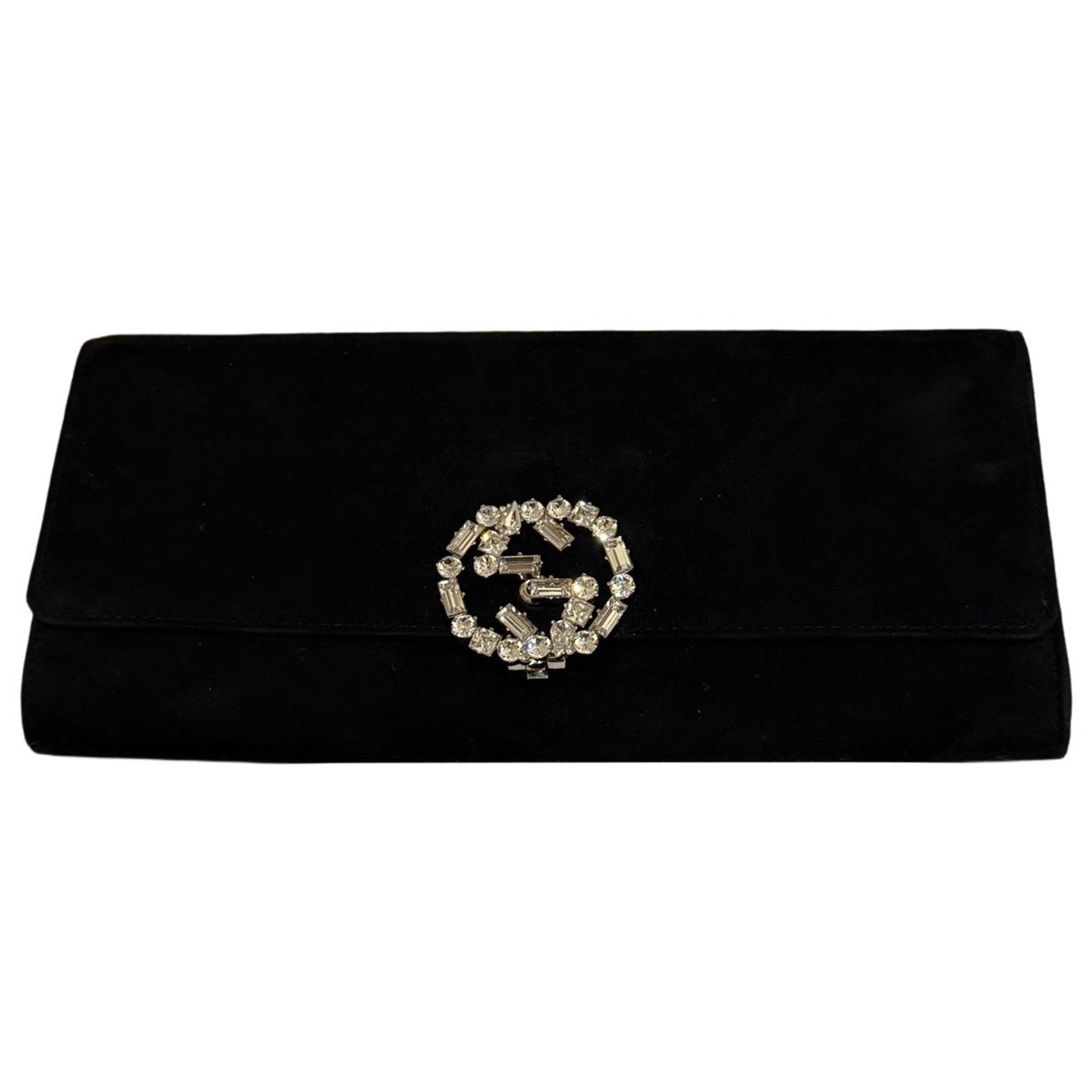 Velvet clutch bag