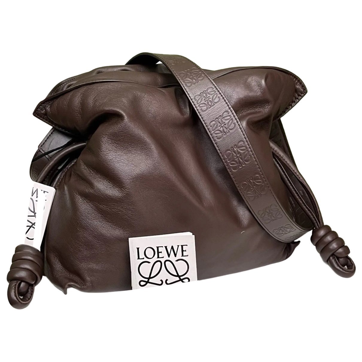 Flamenco leather handbag