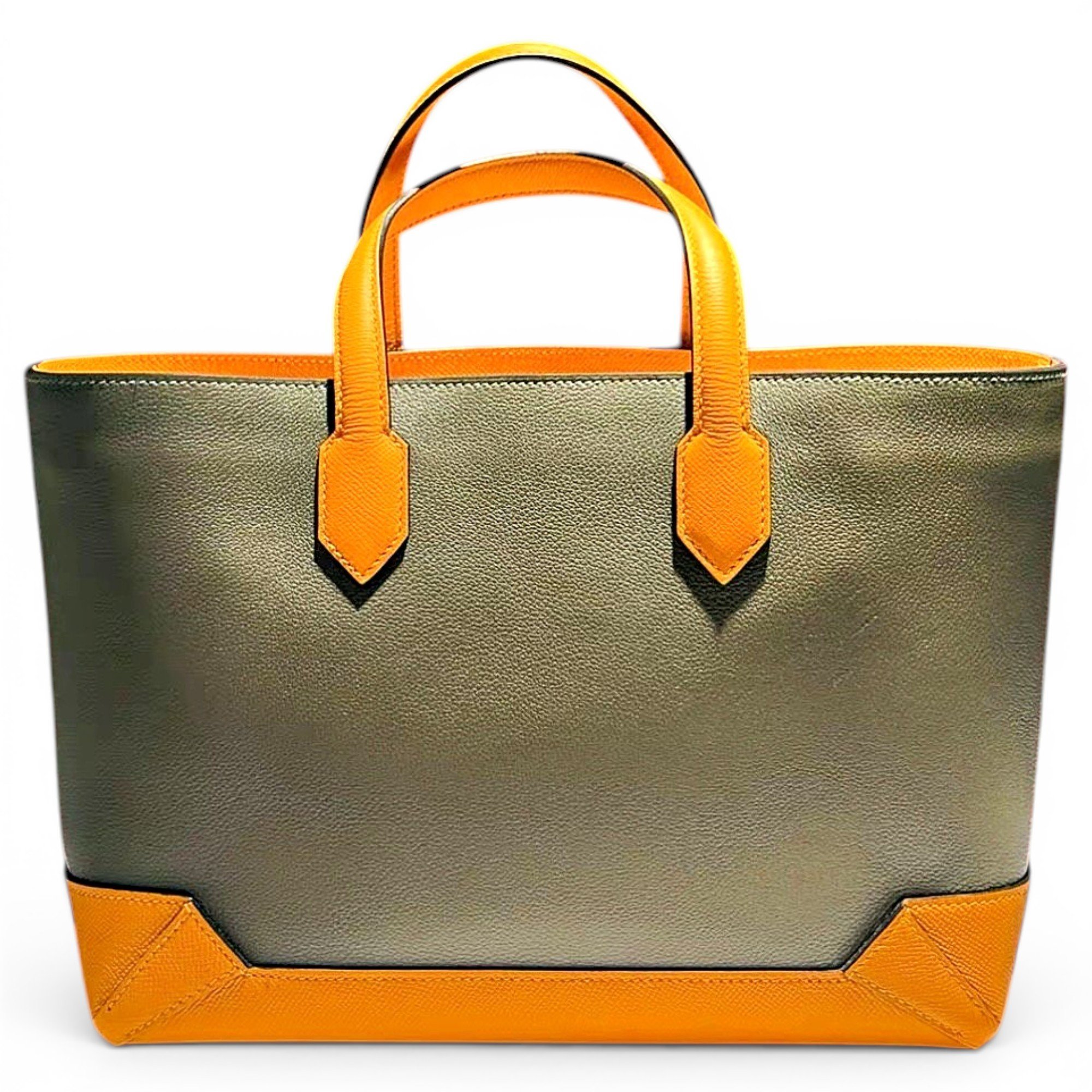 Maxibox cabas 36 leather handbag