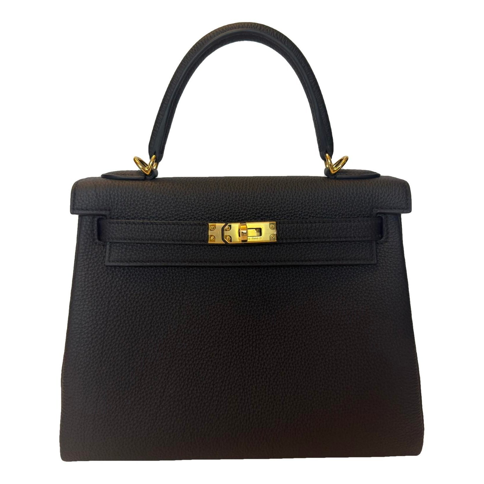 Kelly 25 leather handbag