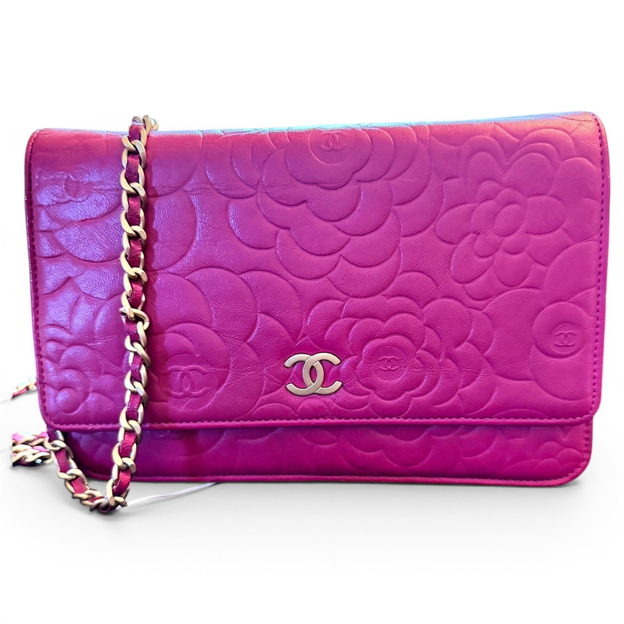 Wallet On Chain Timeless/Classique leather crossbody bag