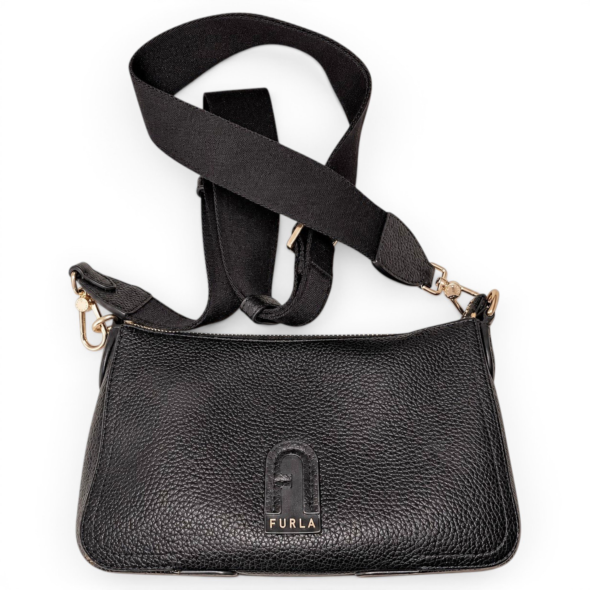 Leather crossbody bag