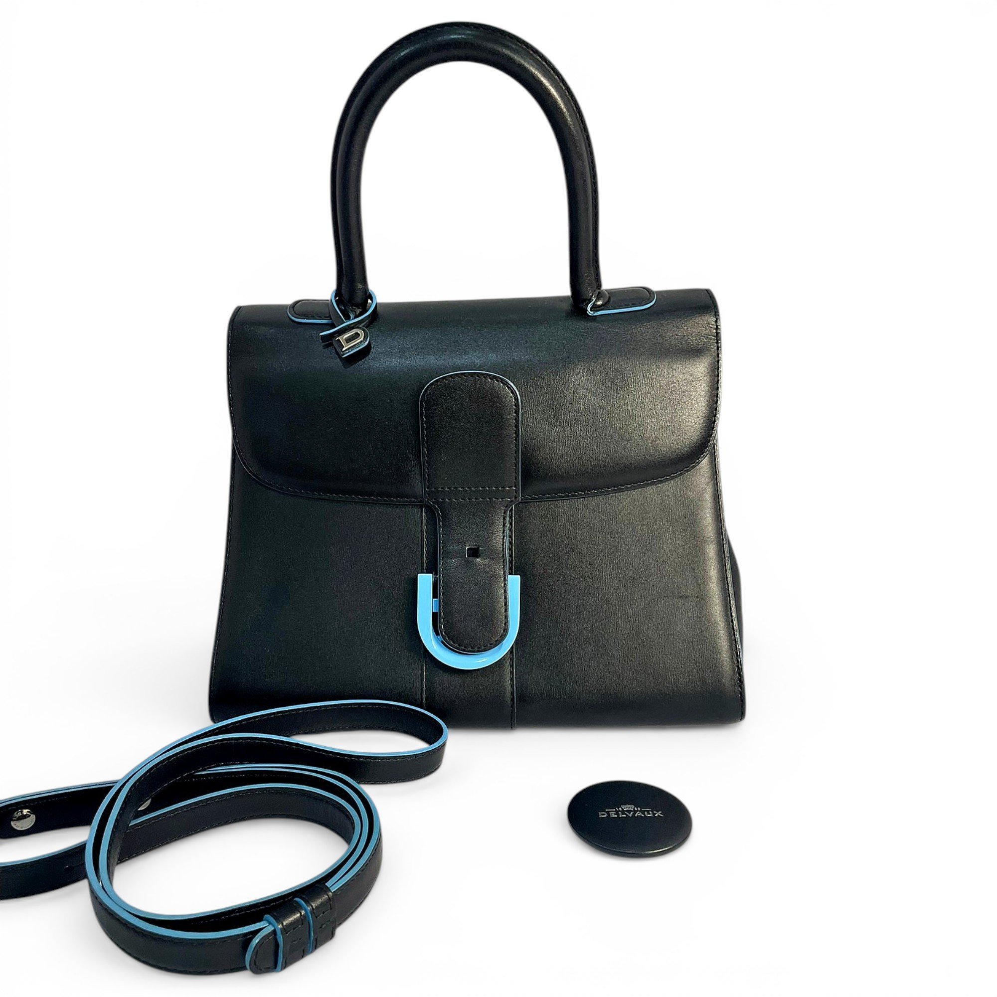 Brillant leather crossbody bag