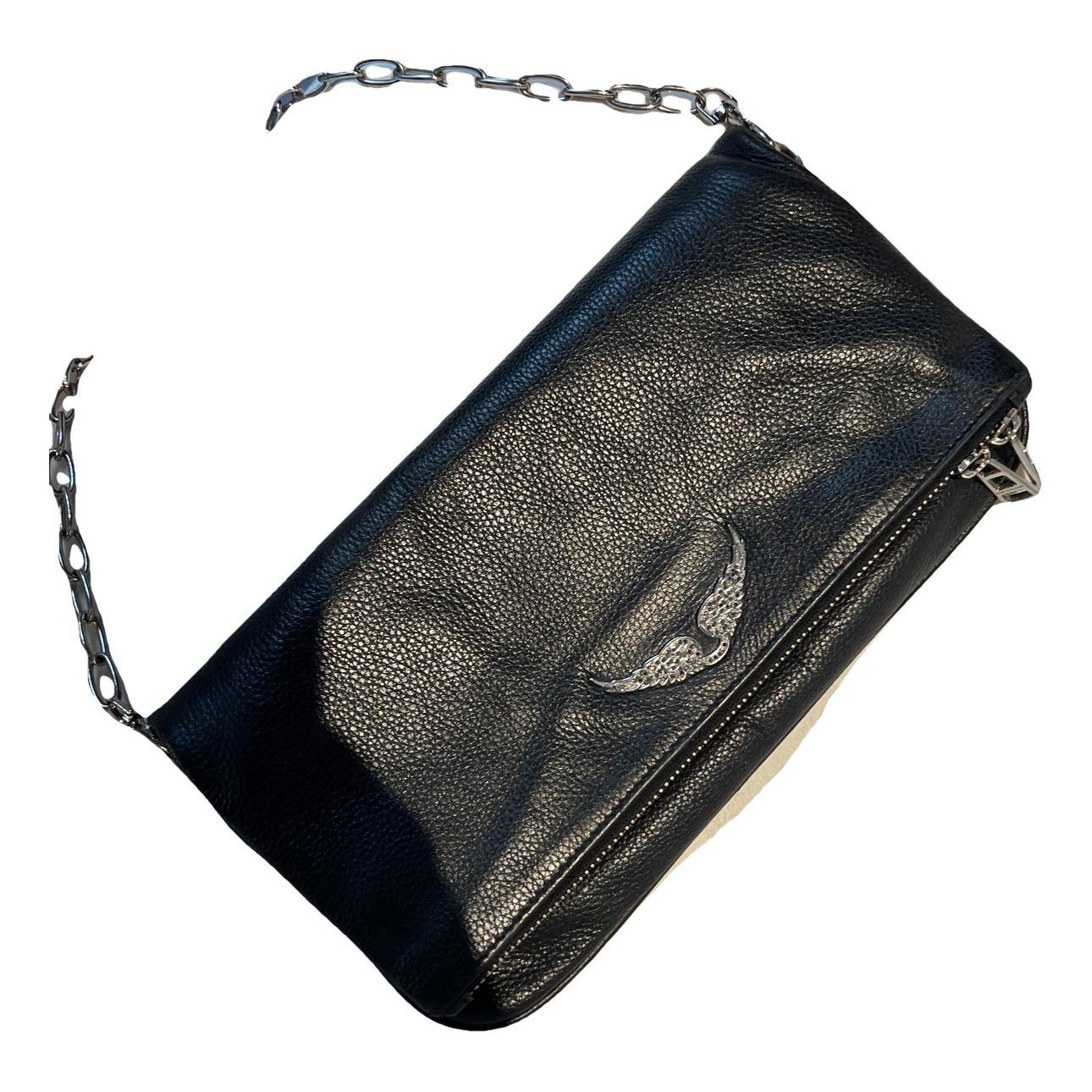 Rock leather crossbody bag
