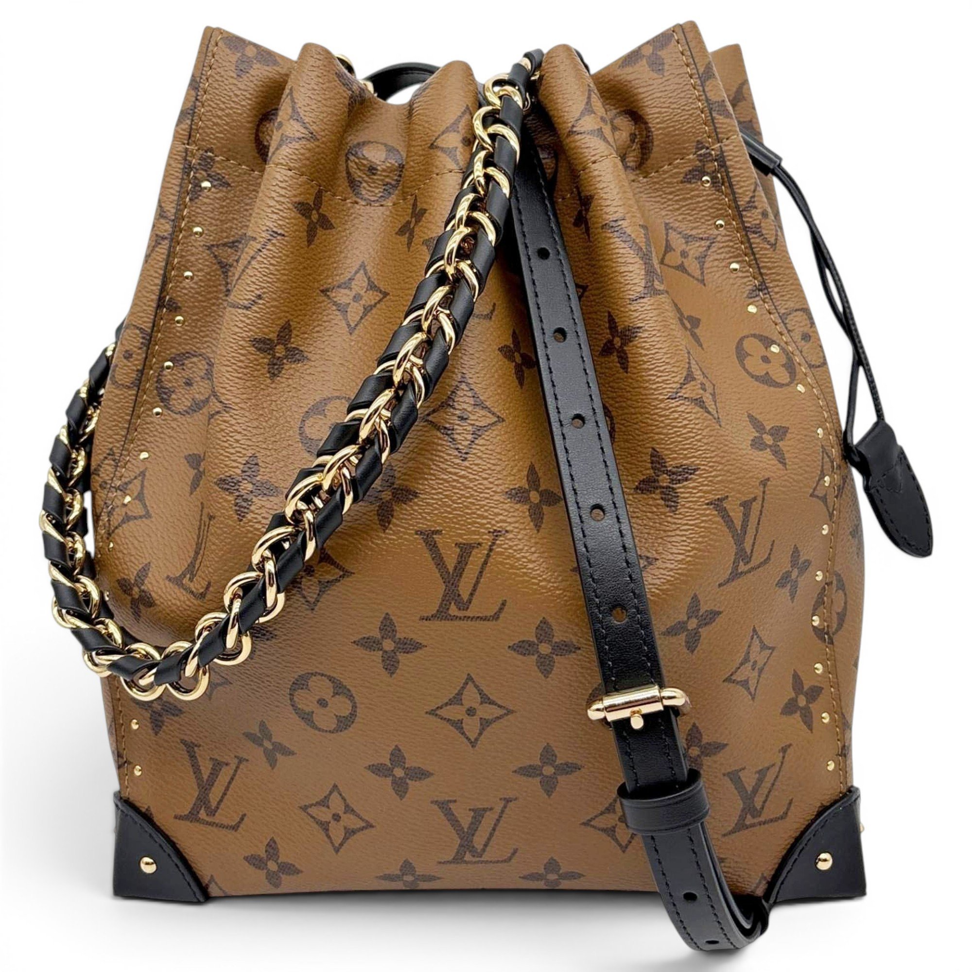 Petit Noé trunk cloth handbag