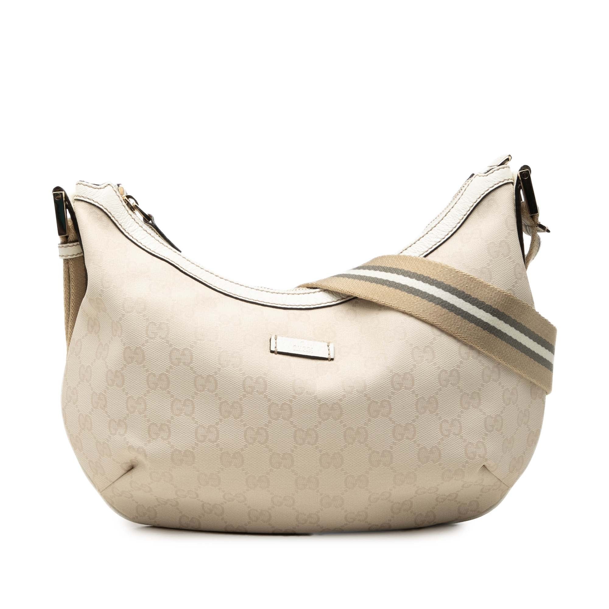 Gucci B leather crossbody bag