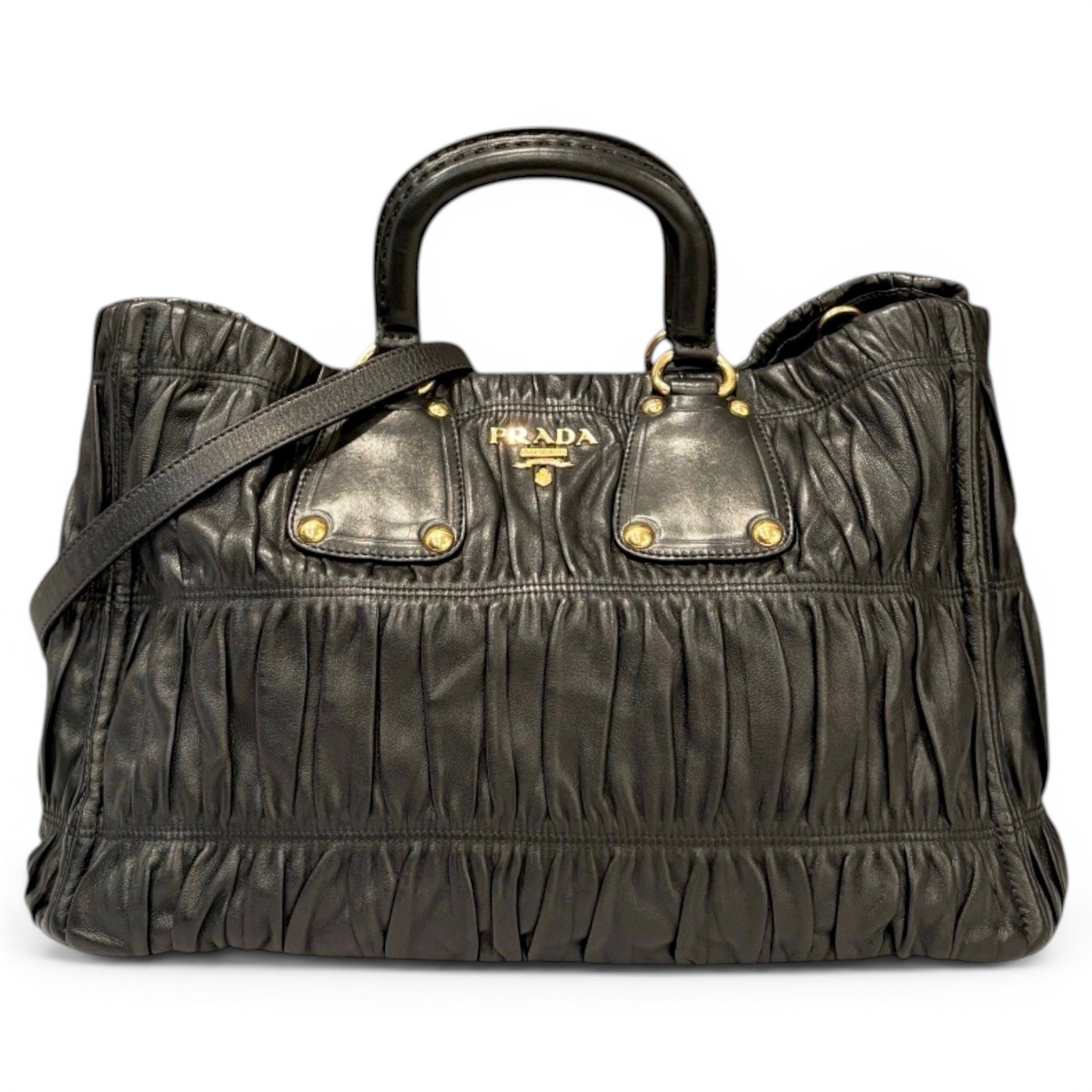 Leather handbag