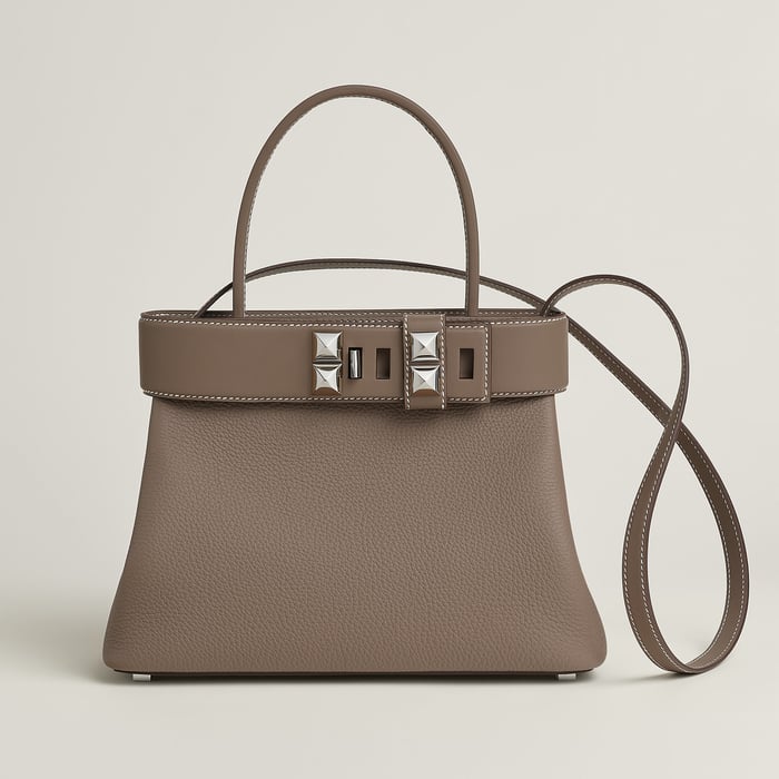 Étoupe Medor Clous Bag