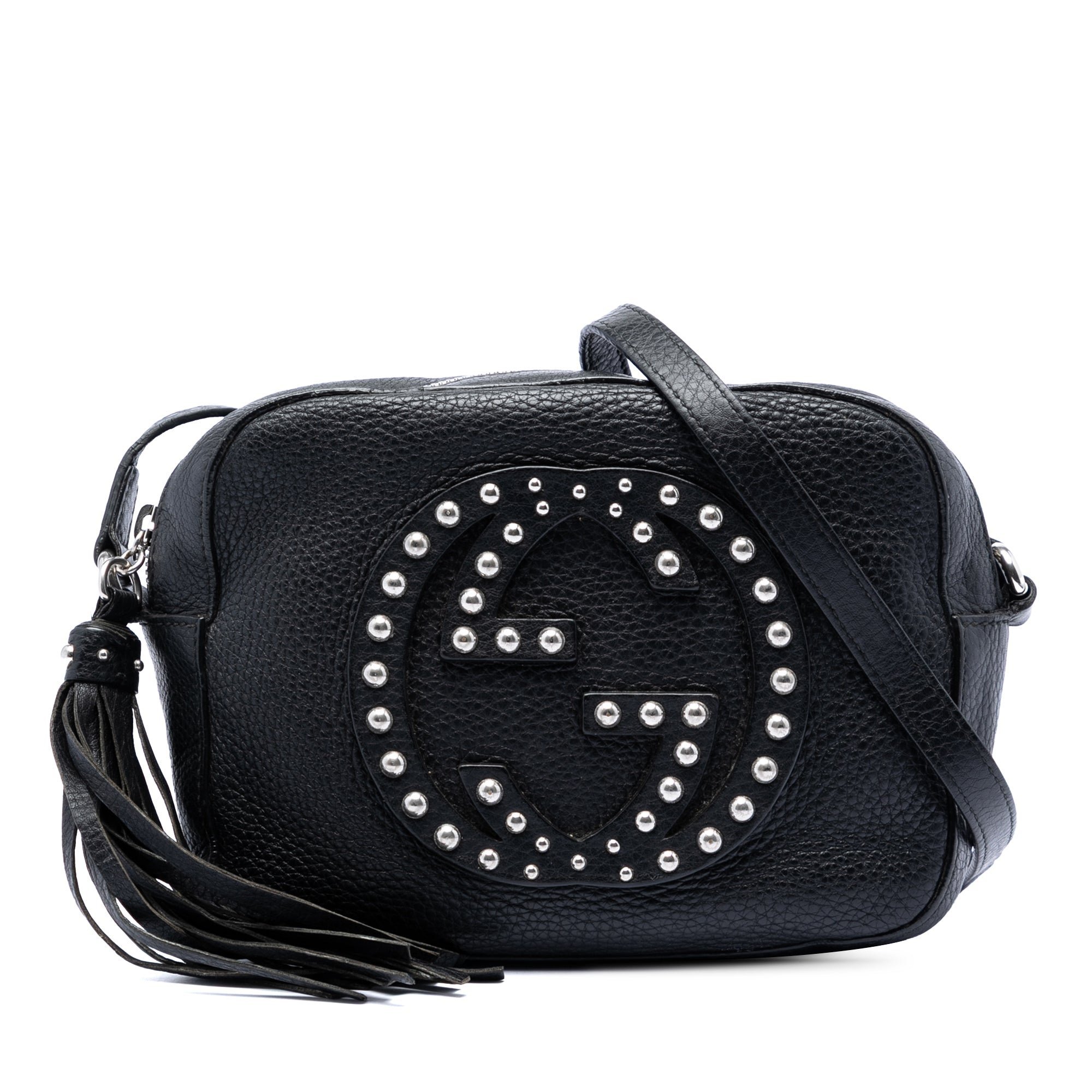 Leather crossbody bag