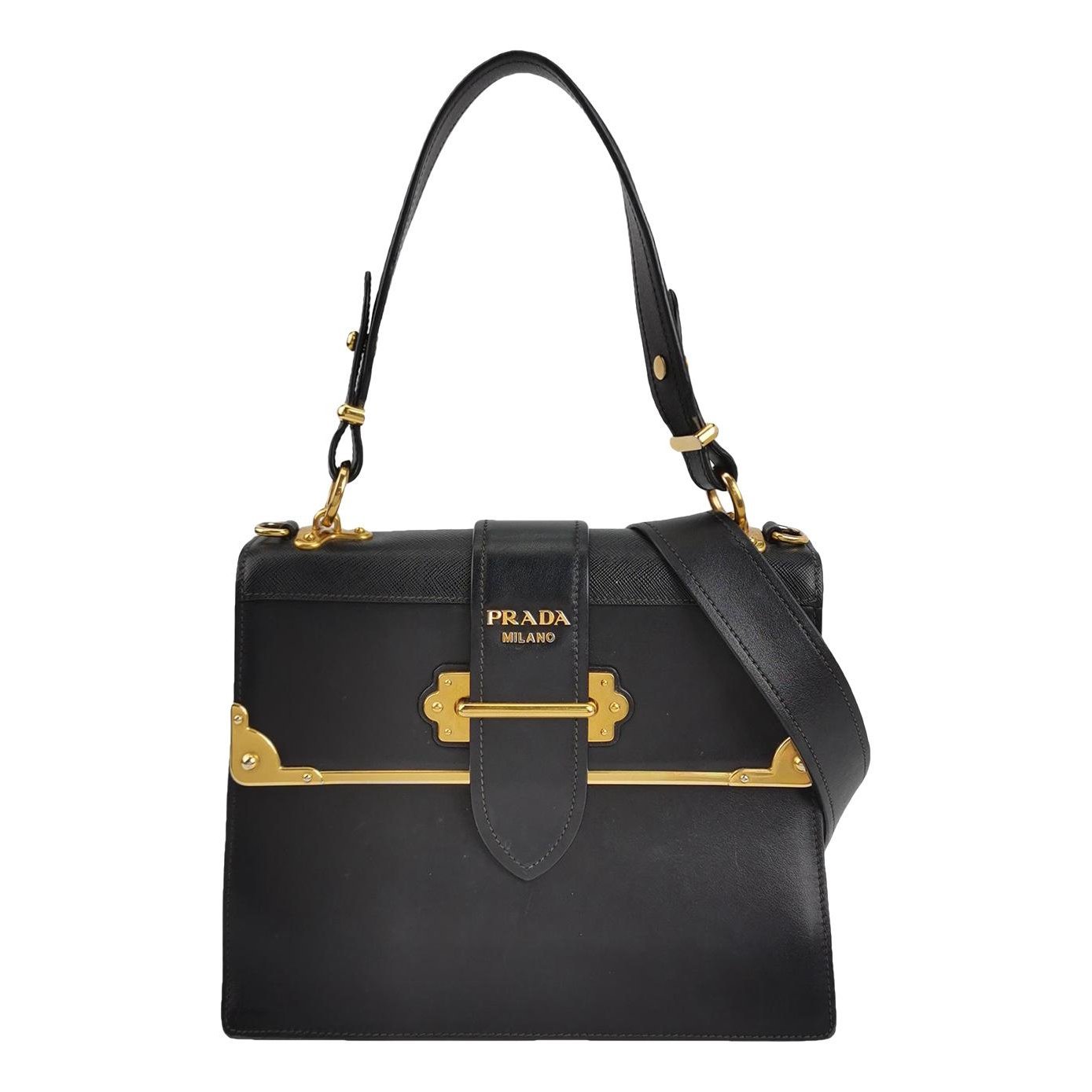 Cahier leather crossbody bag