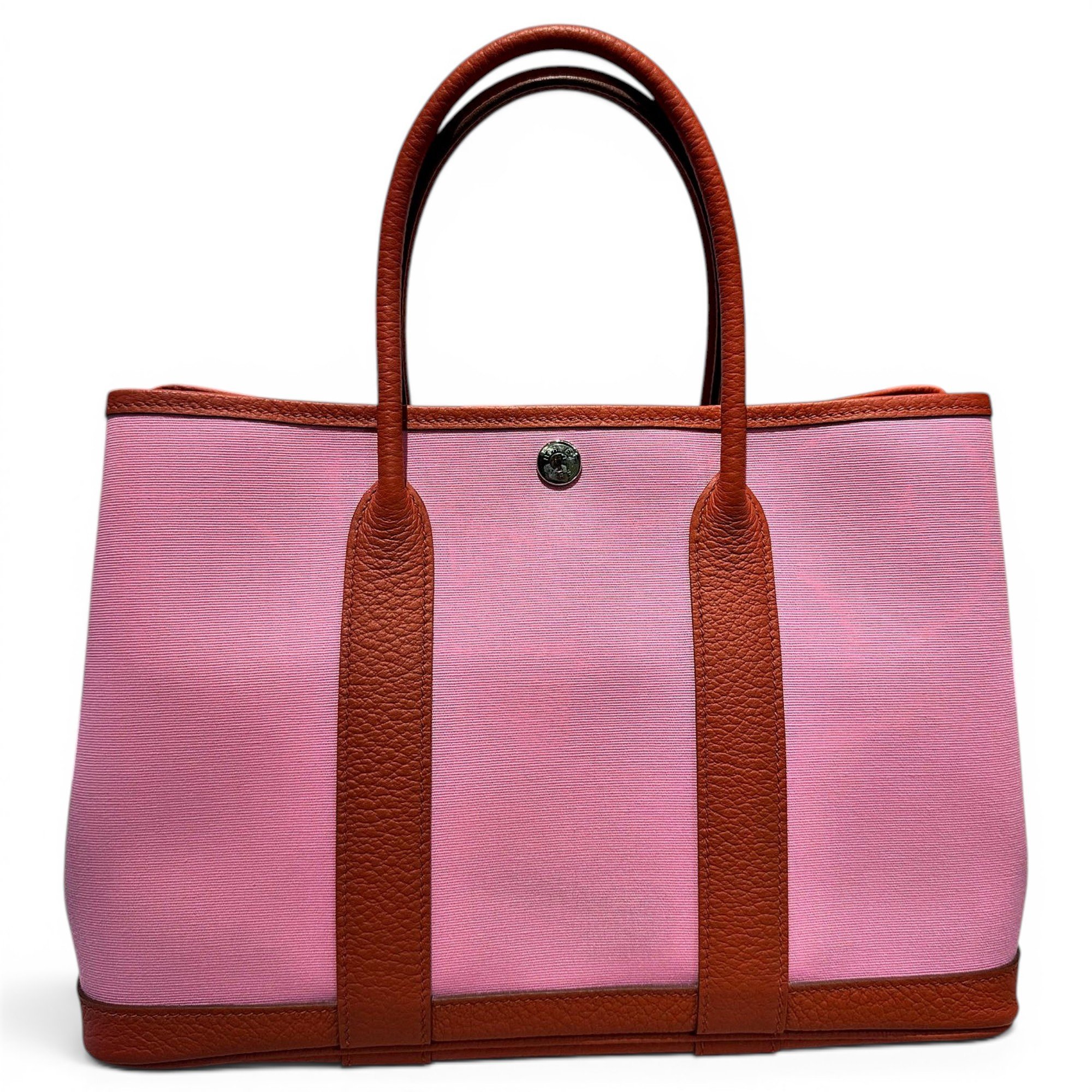 Garden Party leather handbag